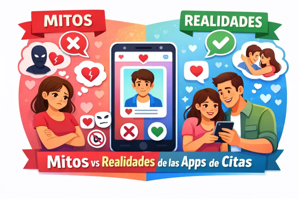mitos vs realidad app citas